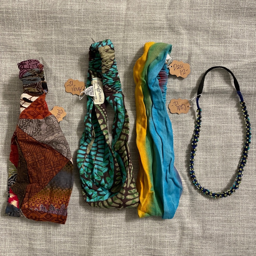 Birch & Grace Head Wraps - NWT - Lot of 4